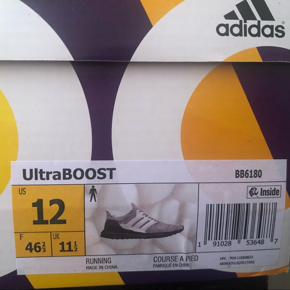 New adidas Ultra Boost 4.0 Cookies n Cream 12 mens - Picture 4 of 4